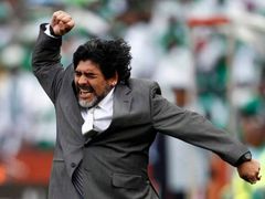 Maradona nyní trénuje klub al-Wasl v Spojených arabských emirátech