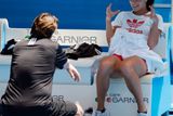 Ana Ivanovičová se připravuje v Melbourne Parku na Australian Open