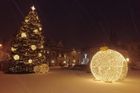 V Kolíně sníh navodil tu pravou vánoční atmosféru