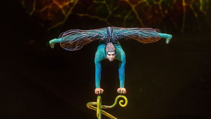 Cirque du Soleil se proměnil v hmyz. Potlesk v pražské O2 areně nabírá na síle