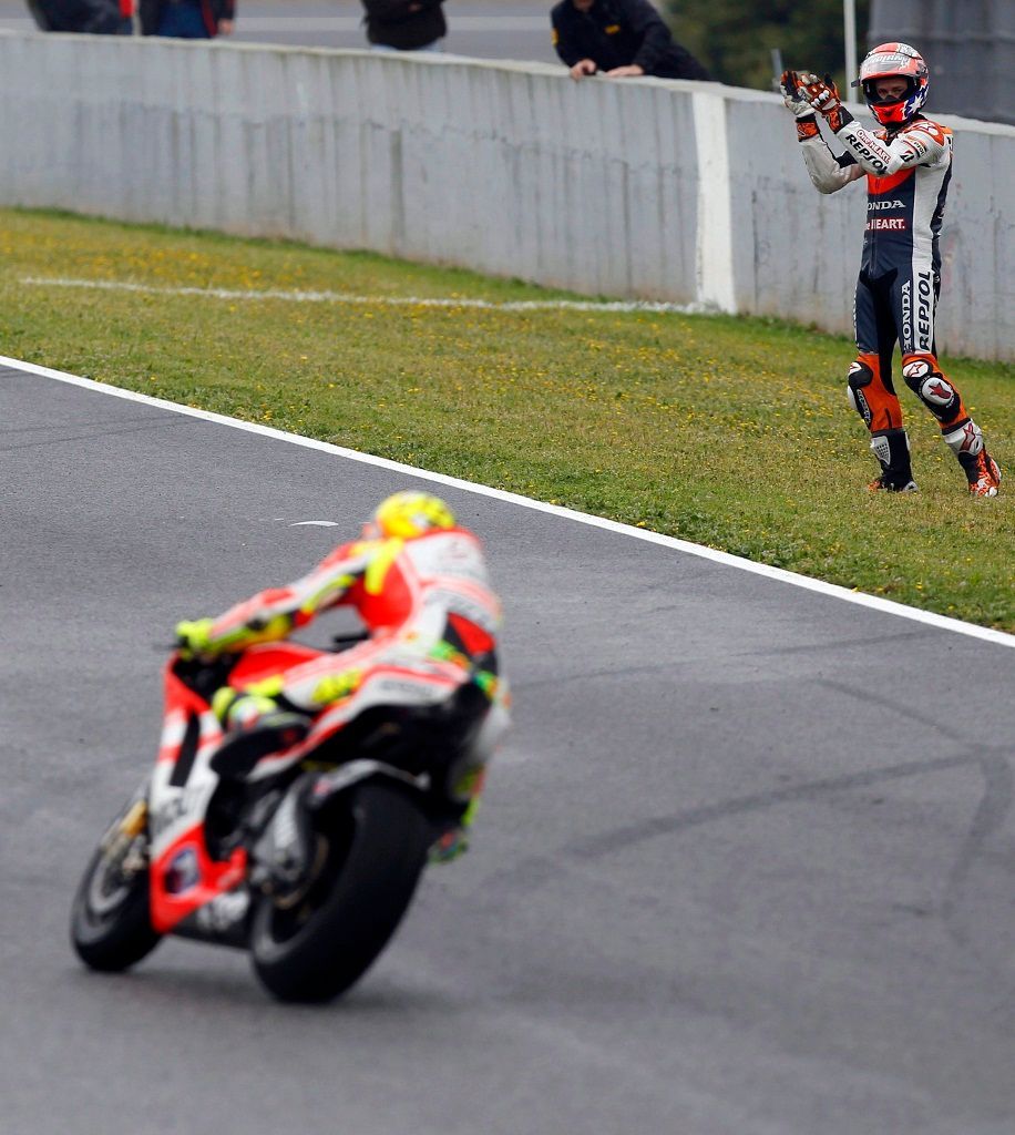 MS motocykly - Jerez (Stoner a Rossi)