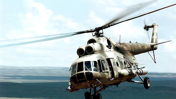 Vrtulník Mi-8. Ilustrační foto.
