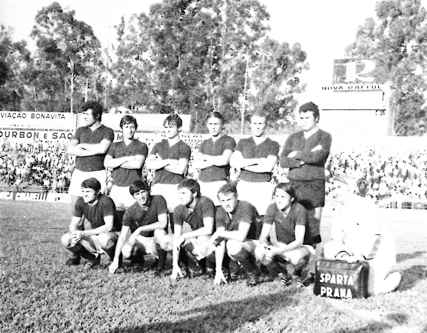 Zájezd fotbalové Sparty do Brazílie v roce 1971
