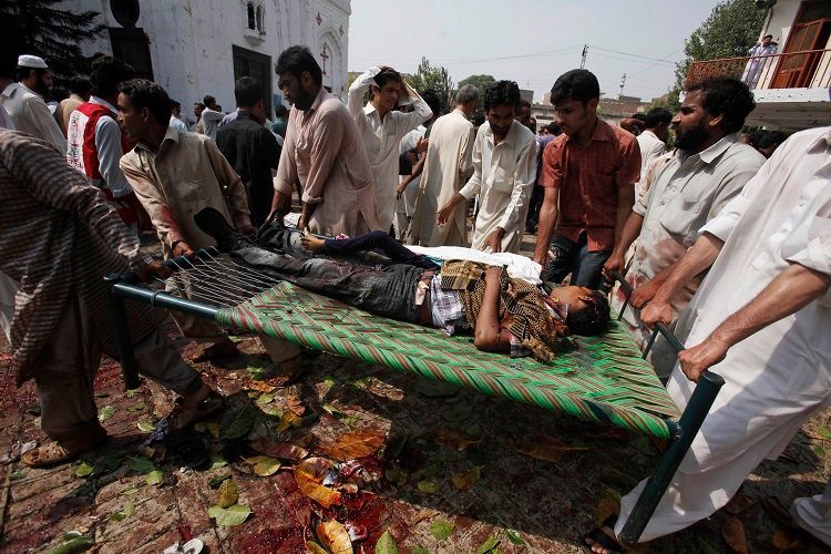 Bombový útok v Pákistánu