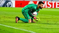 Plzeň nastoupila s brankářem Petrem Bolkem, který nahradil zraněnou jedničku Kozáčika. Protějškem mu byl Brazilec Alisson.