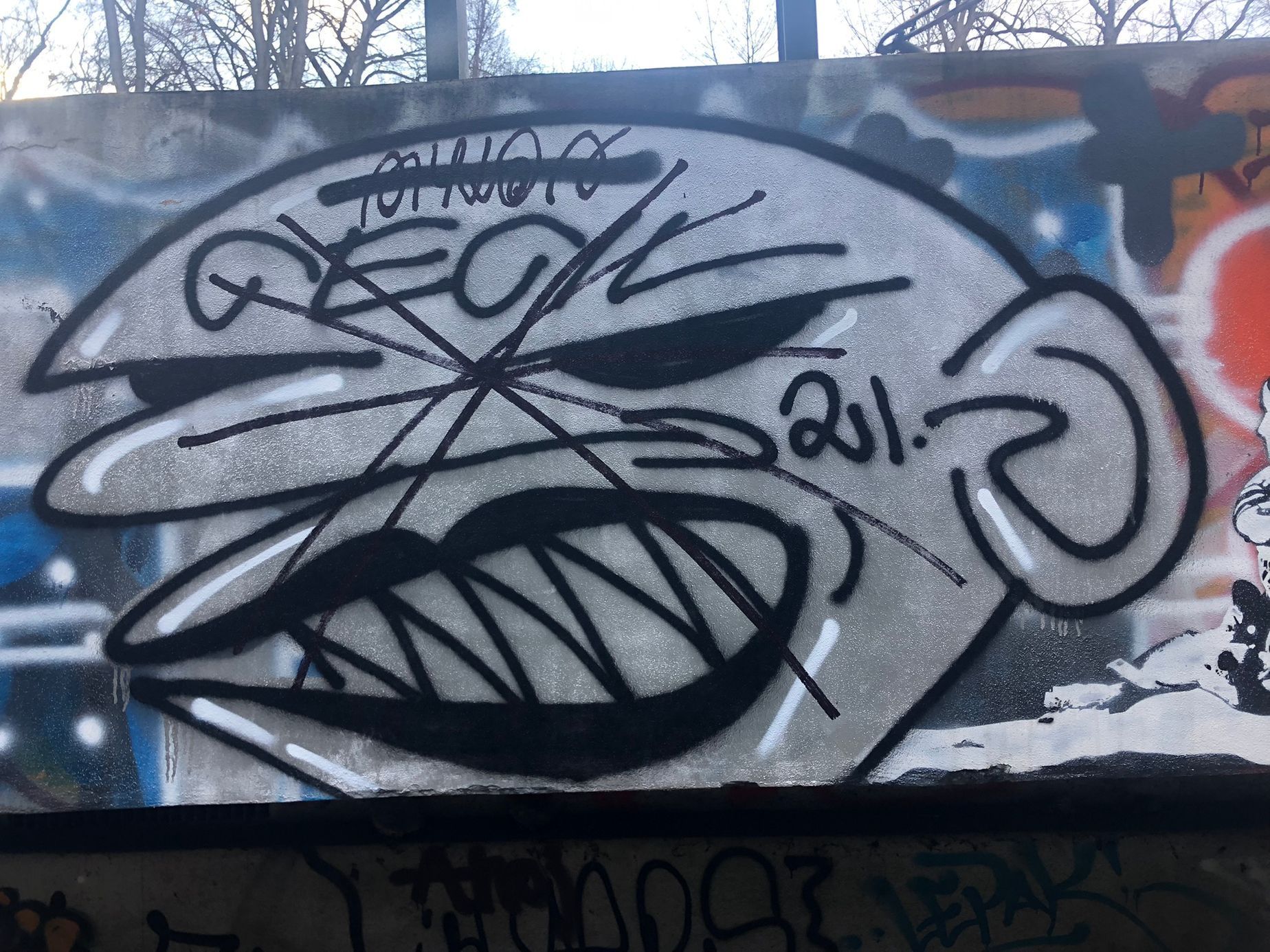 Graffiti v Praze 15