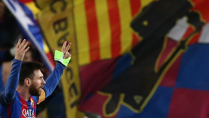 LM, Barcelona- Paris St Germain: Lionel Messi