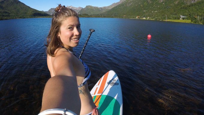 Prohlédněte si fotografii z norské cesty s komentáři samotné Evy Samkové.