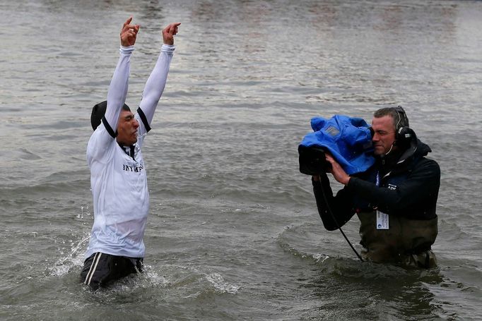 Veslování, regata Oxford - Cambridge: Oskar Zorrilla