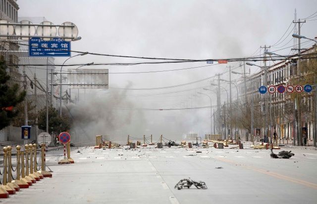 Protesty v Tibetu