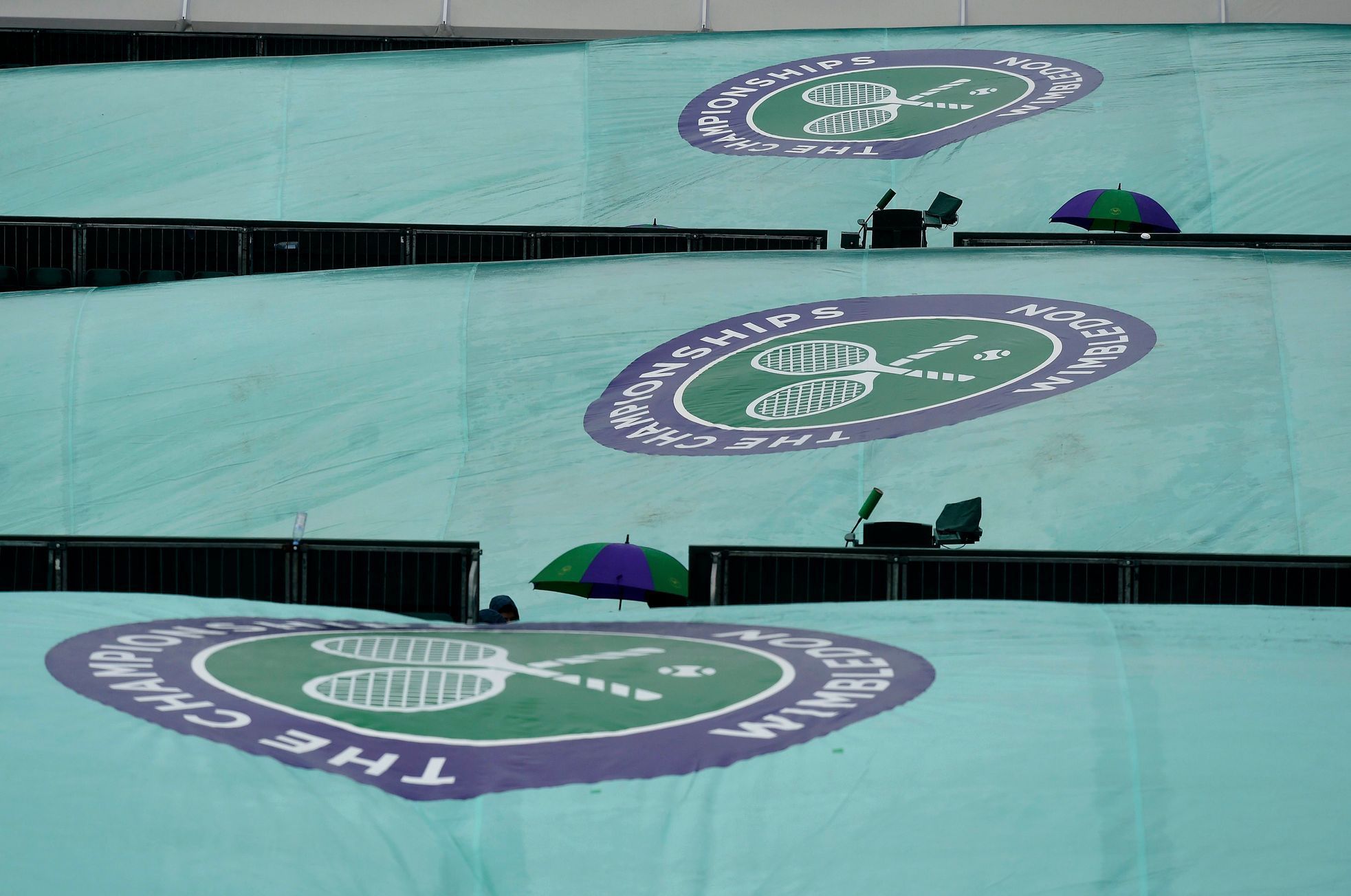 Wimbledon 2016: déšť