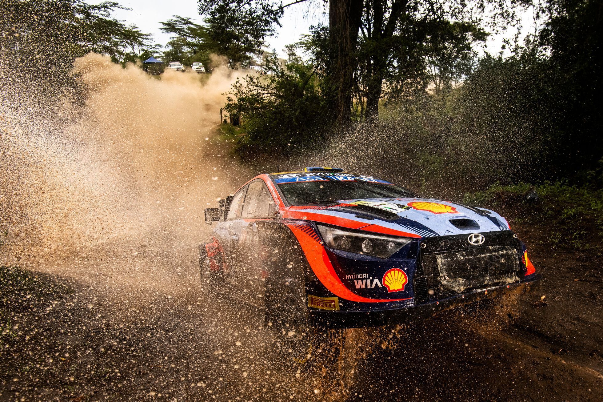 Oliver Solberg, Hyundai na Safari rallye Keňa 2022
