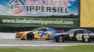 Jacques Villeneuve (7) a Jonathan Bouvrette (41) v NASCAR Canadian Tire Series (2009)