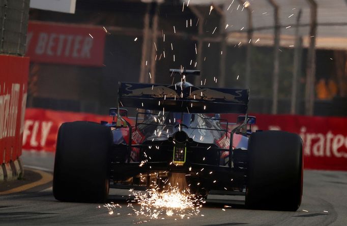 F1, VC Singapuru 2019: Pierre Gasly, Toro Rosso