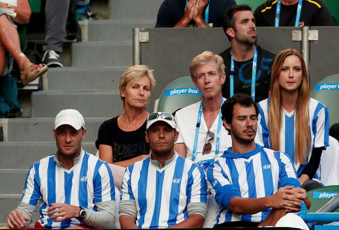 Tomáš Berdych v semifinále Australian Open 2014