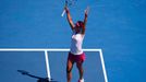 Li Na slaví postup do finále Australian Open 2014