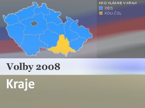 Volby 2008 - Kraje