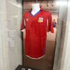 Český dres na výstavě Euro 2012 v Muzeu moderního umění ve Vratislavi