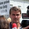 Blokáda přechodu v Běchovicích