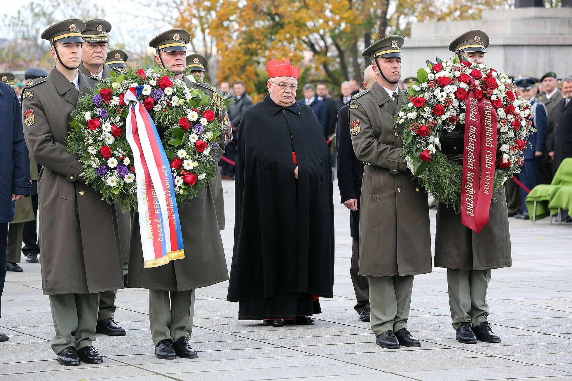 Pietní akt na Vítkově 28.10.2017