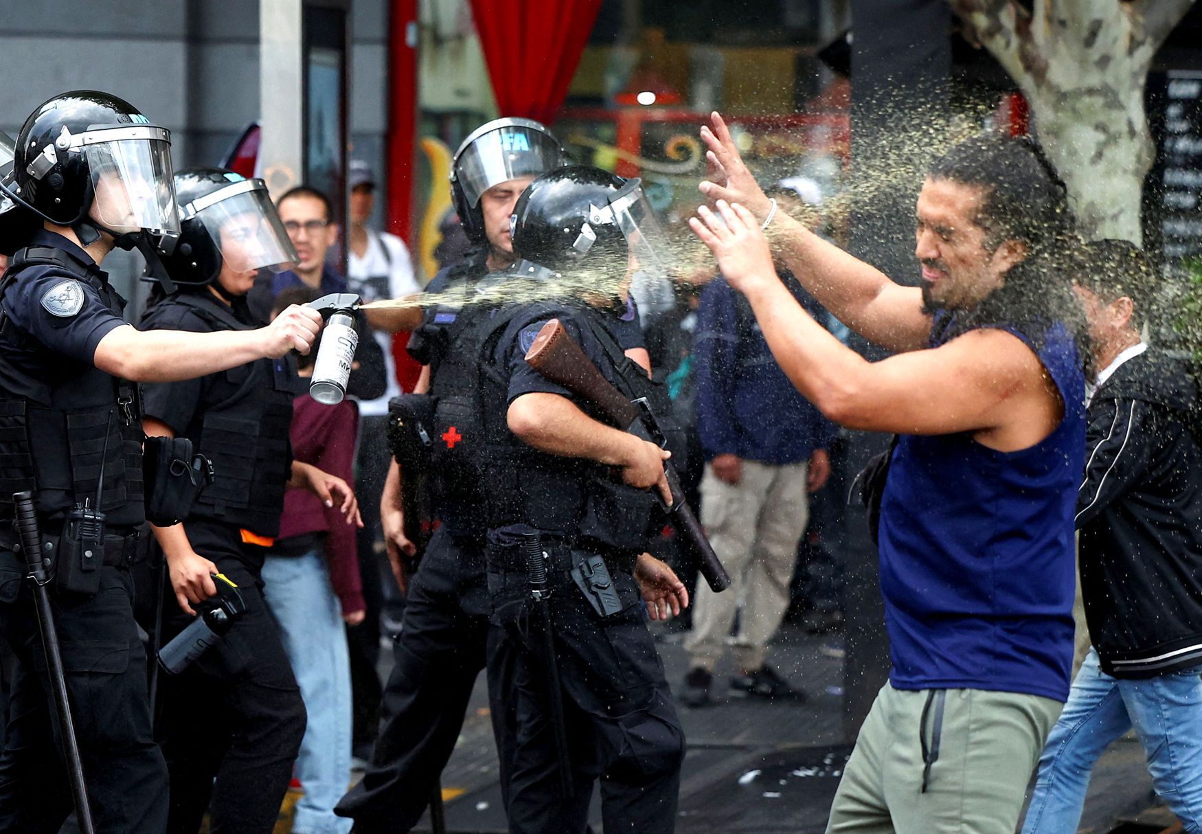 Argentina, Buenos Aires, protest, Javier Milei