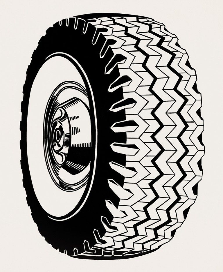 Roy Lichtenstein: Tire, 1962