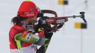 SP biatlonu,. Hochfilzen, stíhačka Ž: Veronika Vítková