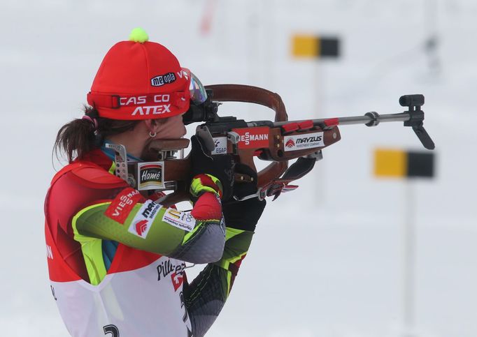 SP biatlonu,. Hochfilzen, stíhačka Ž: Veronika Vítková