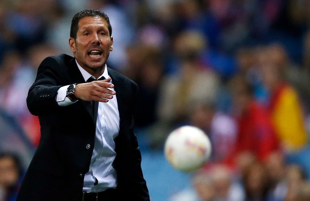 Atlético Madrid vs. Viktoria Plzeň, Evropská liga (Diego Simeone)