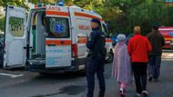 Explosion at an apartment block in Bucharest