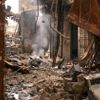 Zničený súk v Aleppu