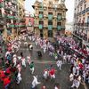 Španělsko, Pamplona, San Fermin, bejci