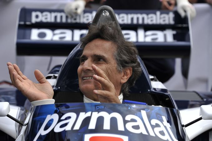 Nelson Piquet v Brabhamu BMW BT 52.