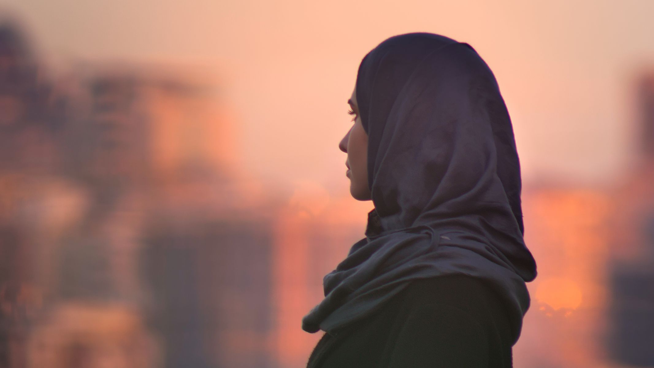 Žena v hidžabu