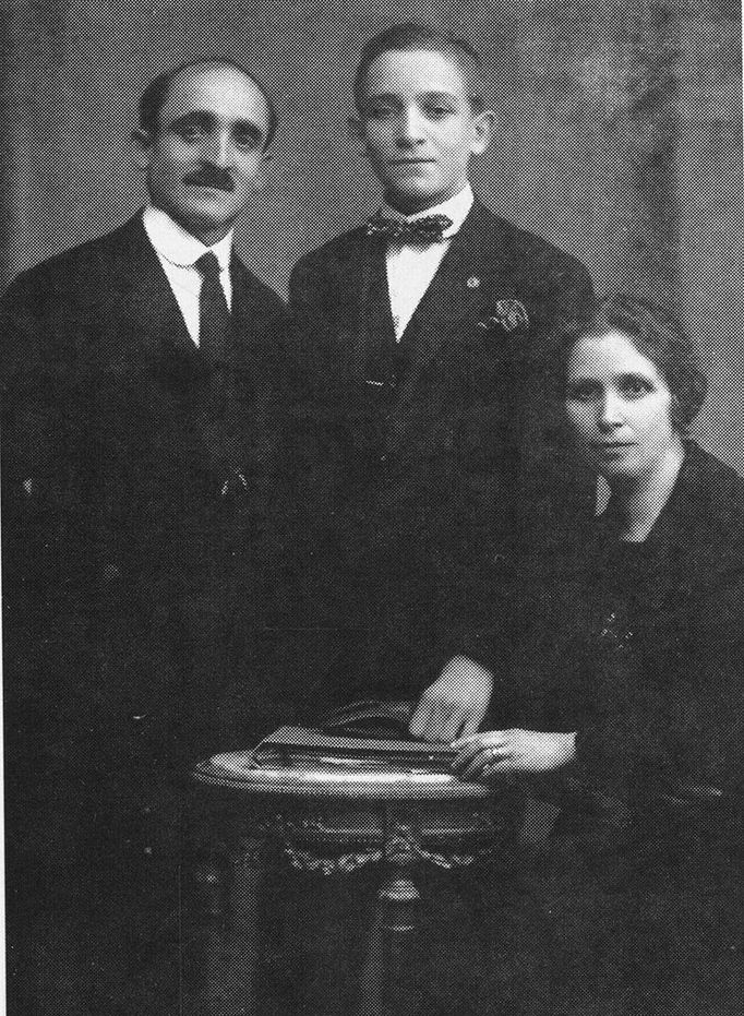 In this undated photo courtesy of Sergio Rubin, Mario Jose Bergoglio, center, the father of Pope Jorge Mario Bergoglio, not in picture, poses for a portrait with his father Juan Bergoglio, left, and his mother Magarita Vasallo in Buenos Aires, Argentina. Cardinal Jorge Mario Bergoglio was named pope on Wednesday, March 13, 2013, making him the first pope ever from the Americas and the first from outside Europe in more than a millennium. (AP Photo/Courtesy of Sergio Rubin)