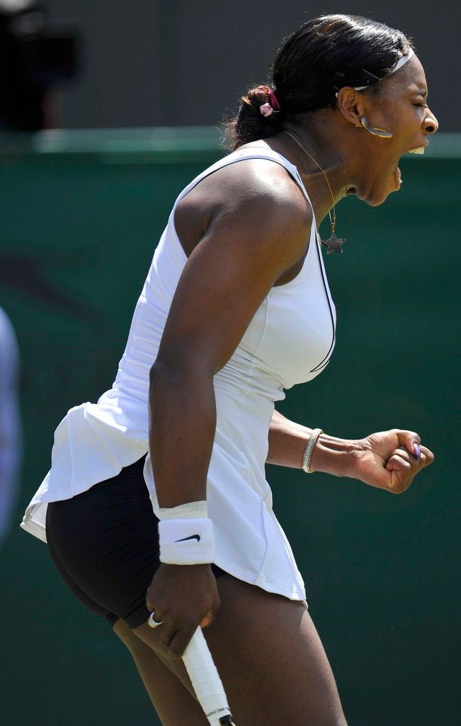 Wimbledon 2011: Serena Williamsová (radost)