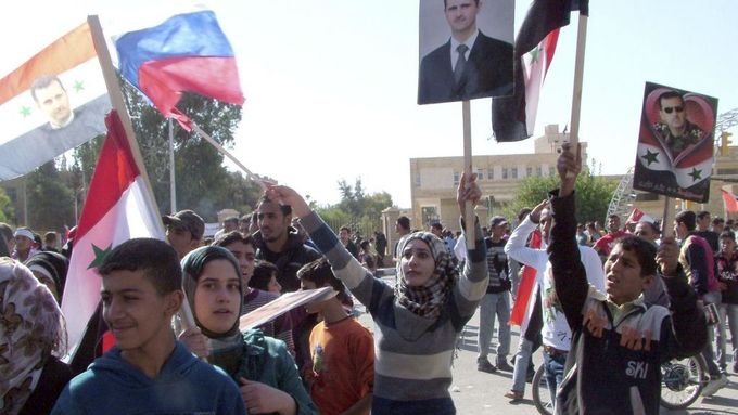 Demonstrace v Sýrii