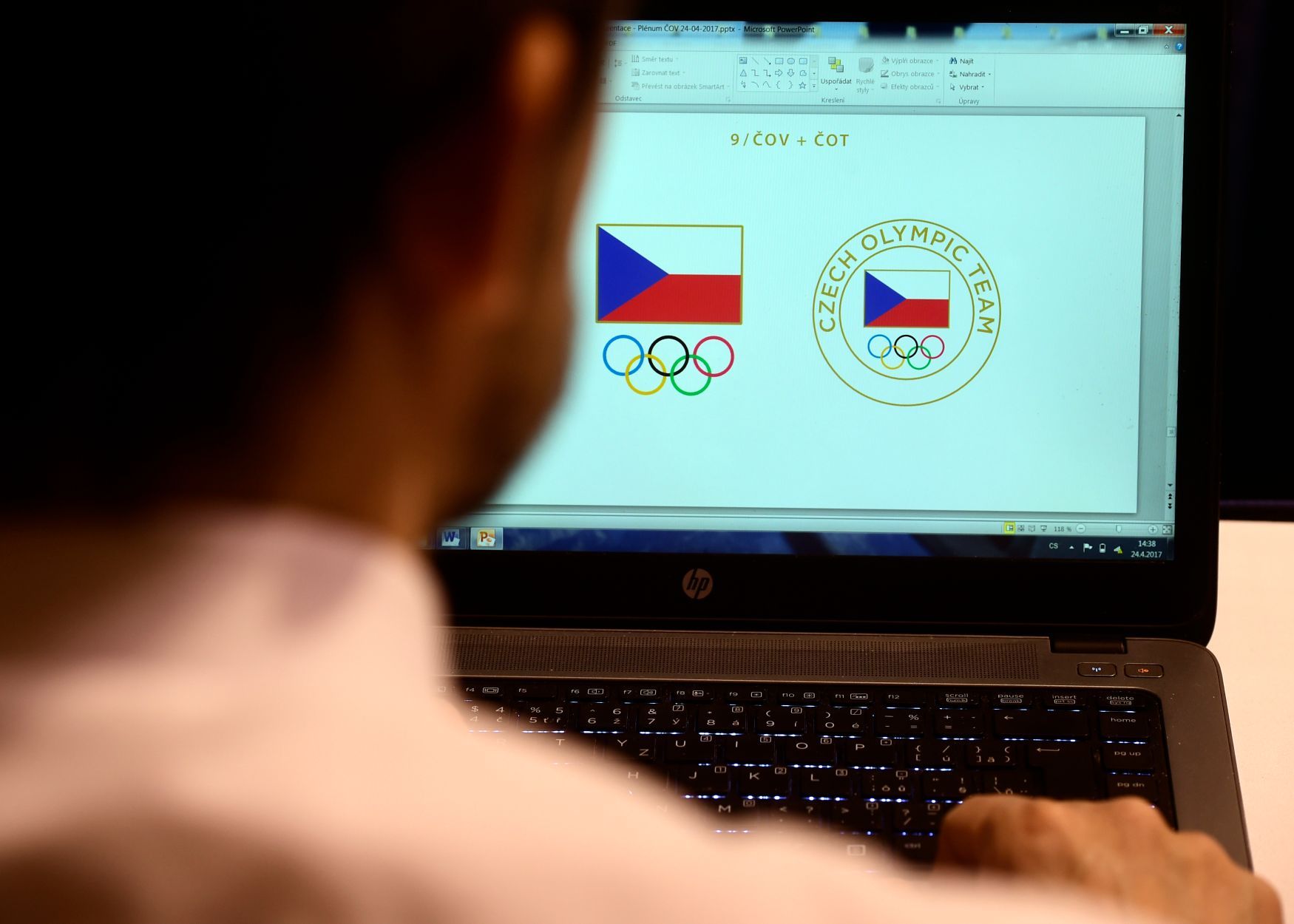 Nové logo Českého olympijského výboru