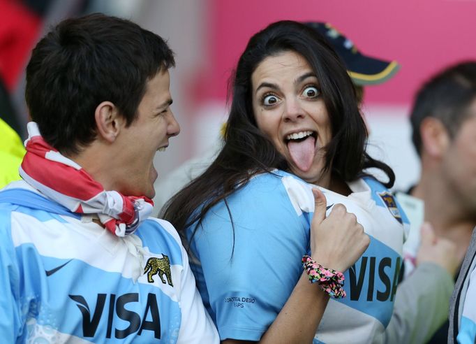 Argentina fan before the match Reuters / Russell Cheyne Livepic