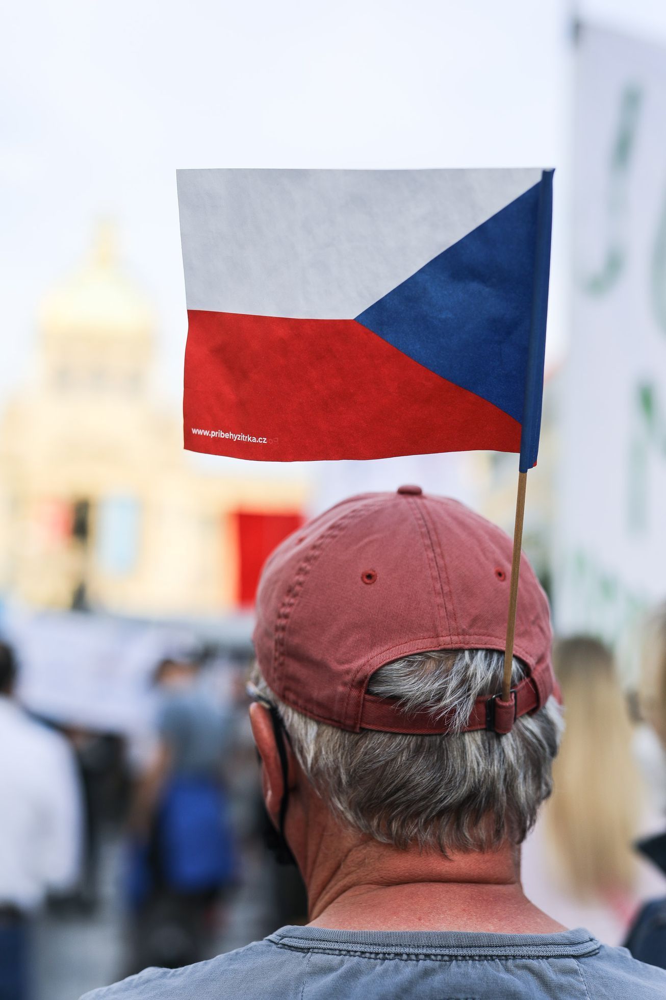 Demonstrace a pochod Milion chvilek pro demokracii, protest, Marie Benešová