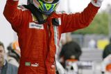 Felipe Massa slaví třetí místo