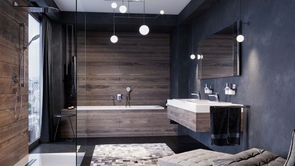 Série KLUDI AMEO se širokou škálou dostupných řešení umožňuje velkou volnost v uspořádání koupelny.