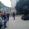 Demonstrace proti Romanu Jochovi