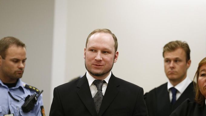 Breivik byl v srpnu odsouzen k 21 letům vězení.