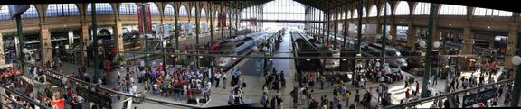 Současná podoba nádraží Gare du Nord.