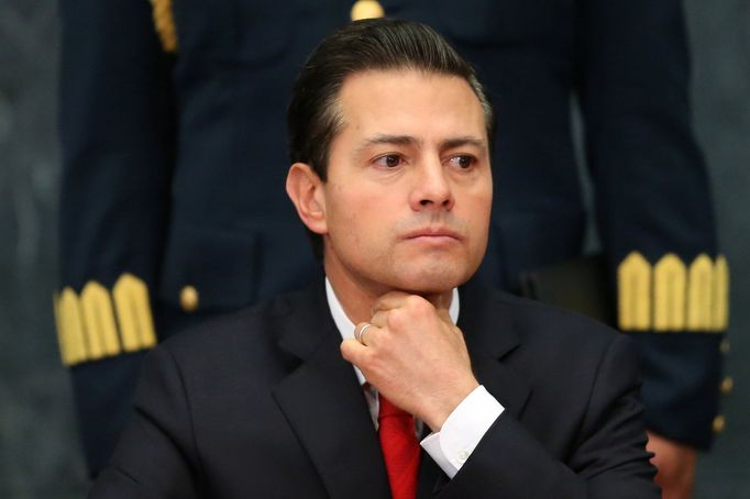 Mexický prezident Enrique Pena Nieto.