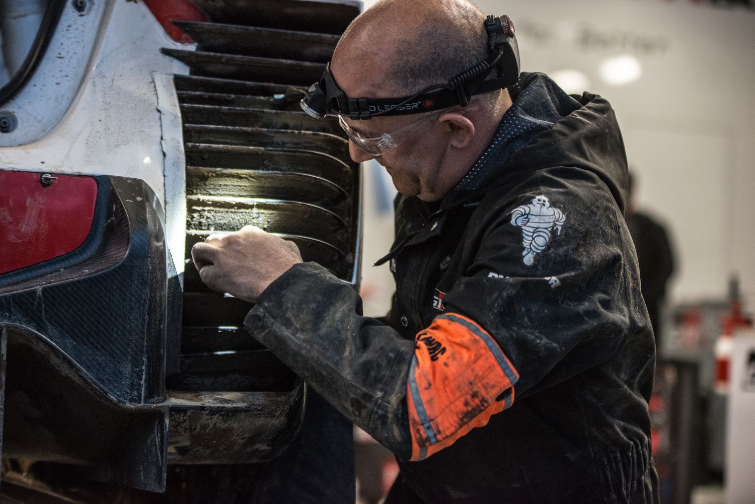 Polská rallye 2017: servis Toyoty