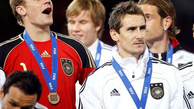 Němečtí fotbalisté letos dosáhli na bronzové medaile