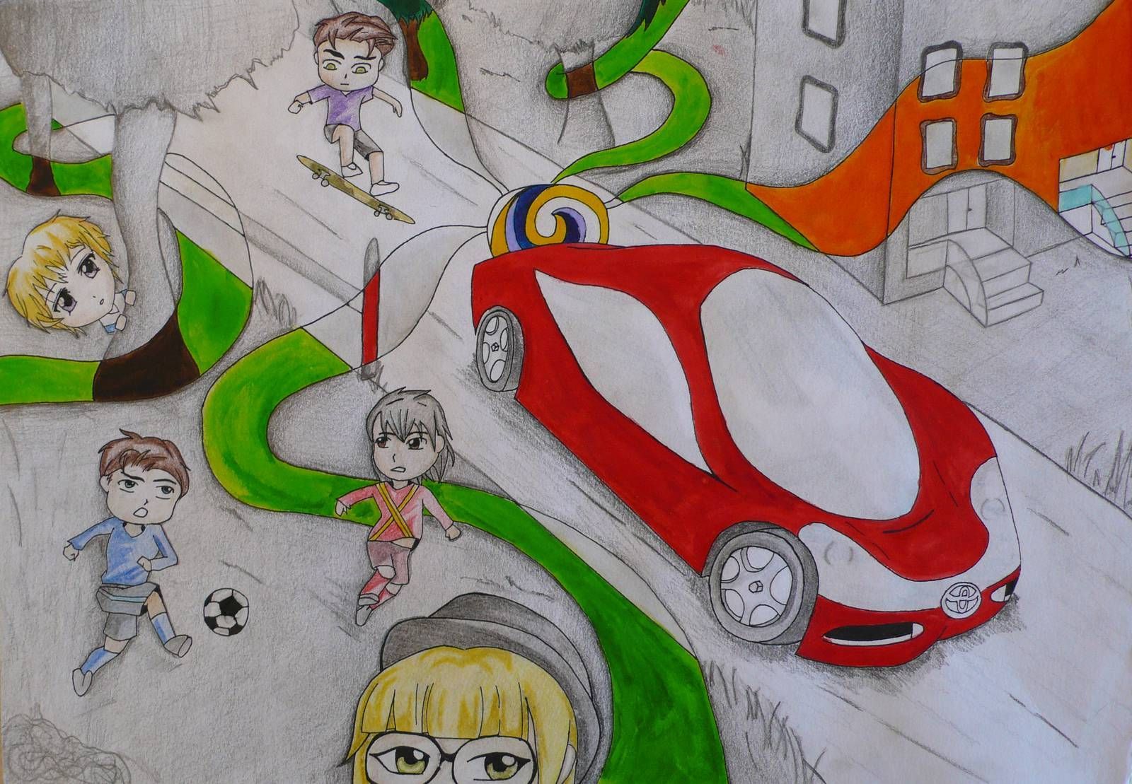 Toyota dětské obrázky 1