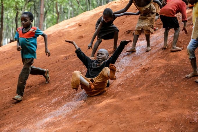 Uprchlický tábor v Tanzanii